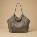 Casual Commuter Large-Capacity Suede Crossbody Bag