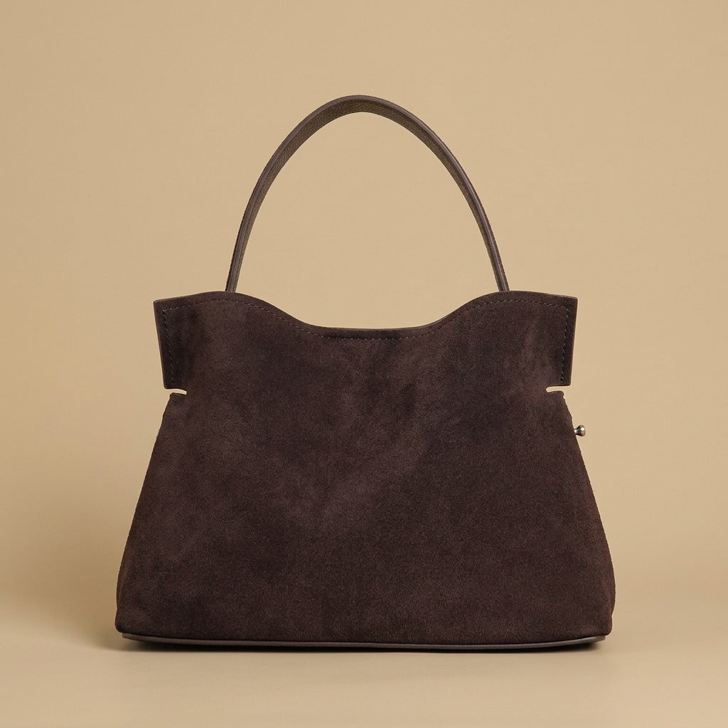 Winter Top-layer Leather Bag With A Niche Design