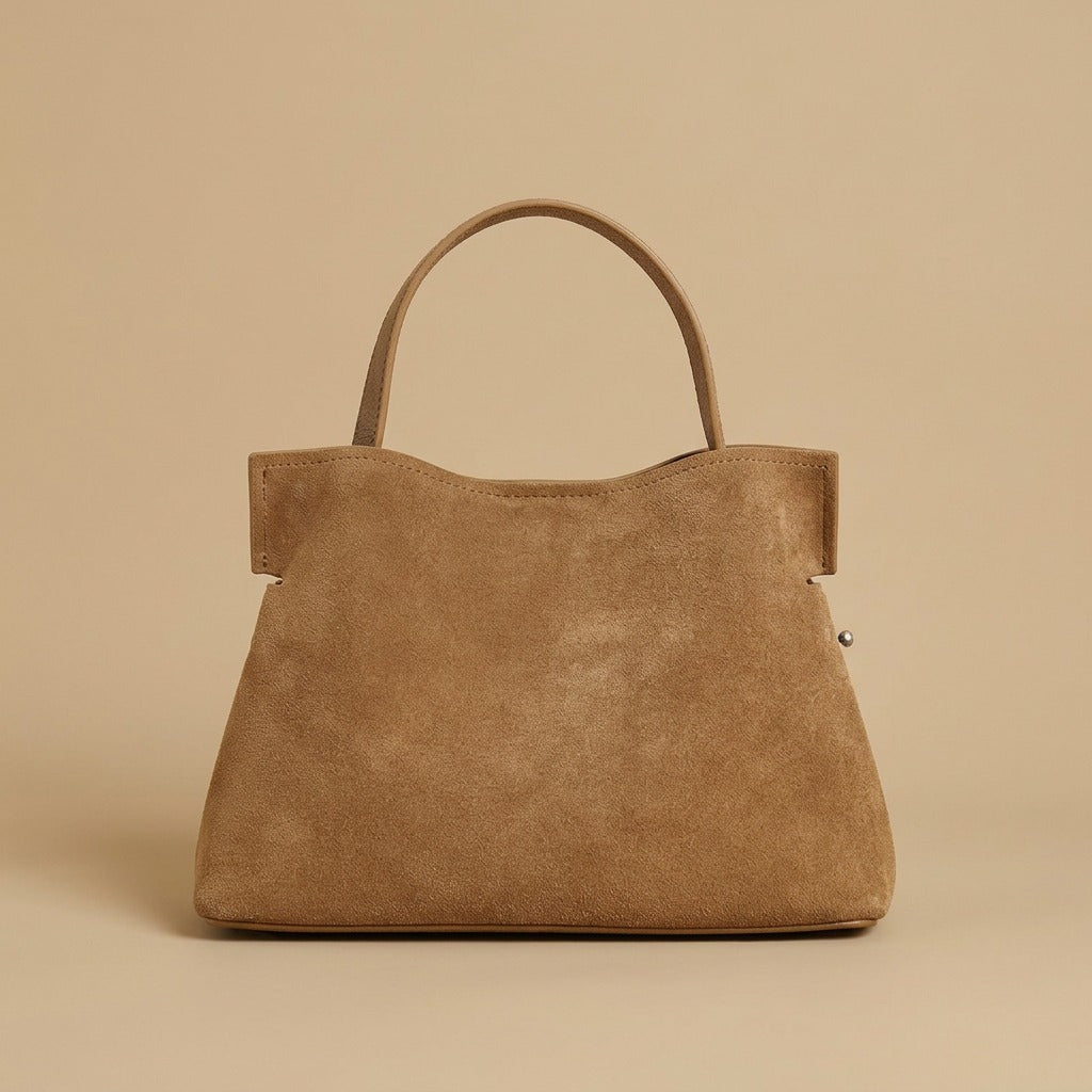 Winter Top-layer Leather Bag With A Niche Design