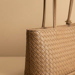 Women's Vintage Braided Tote Shoulder Messenger Bag