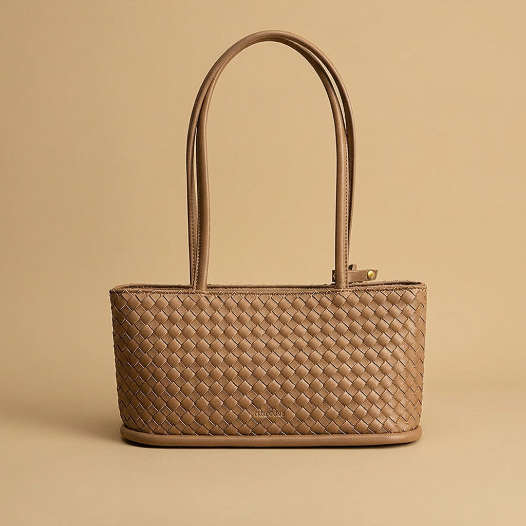 Women's Vintage Braided Tote Shoulder Messenger Bag