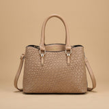 Woven Texture Three-piece Set Large Capacity One Shoulder Combination Bags