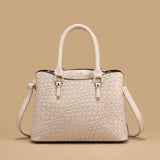 Woven Texture Three-piece Set Large Capacity One Shoulder Combination Bags
