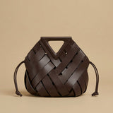 Triangle Magnetic Buckle Handbag Crossbody Women Bag