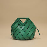 Triangle Magnetic Buckle Handbag Crossbody Women Bag
